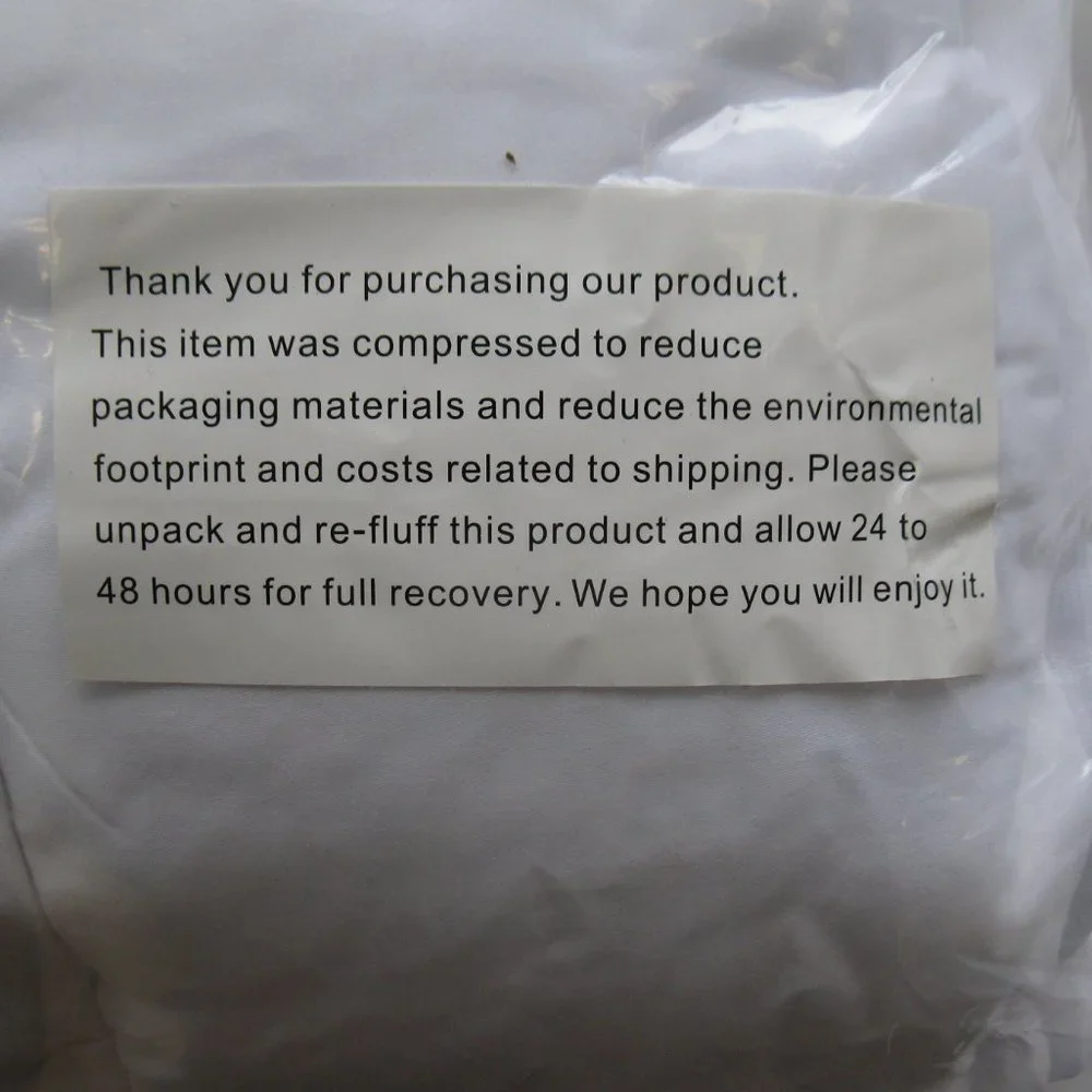 Weatherproof Vintage Home 400 Thread Count Cotton Mattress Pad, Full, NWT